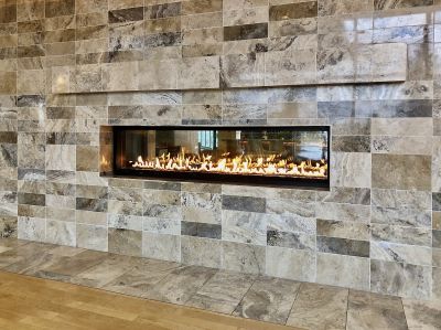 Fireplace Surround Tiling